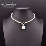 Natural Freshwater Pearl Necklace Woman Baroque Pendant Jewelry