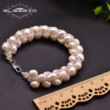 Natural Fresh Water Pearls Bracelet for Wedding Girls