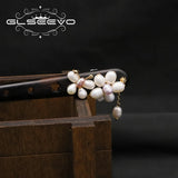 Sandalwood Pearl Butterfly Hairpins Romantic Jewelry