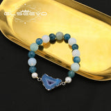 Sea Crystal Natural Pearls Women's Bracelets Romantic Bohemia Jewelry