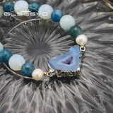 Sea Crystal Natural Pearls Women's Bracelets Romantic Bohemia Jewelry