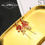 Crystal Long Chains Women's Earrings GE1271