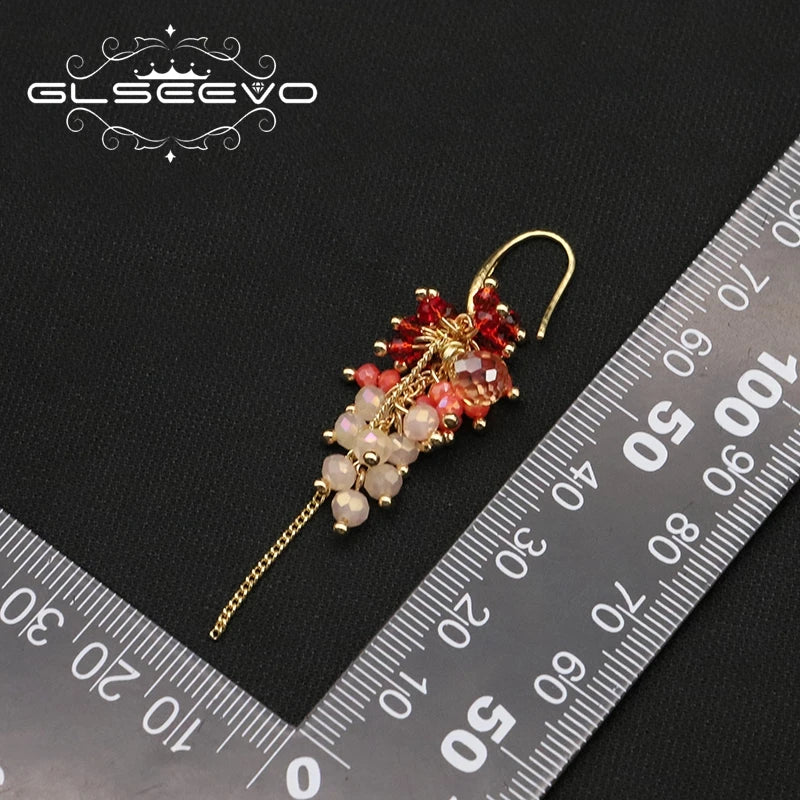 Crystal Long Chains Women's Earrings GE1271