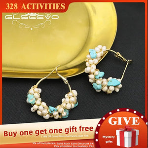 Zircon Natural Pearls Pendant Earrings Fine Jewelry Wedding