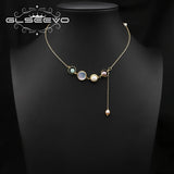 Lace Tassel Natural Pearls Necklace Fine Jewelry Anniversary