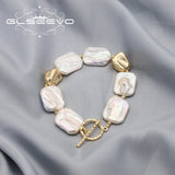 Baroque Square Pearls Bracelet - Thanksgiving Jewelry