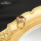 Sudan Stone Tourmaline Women's Ring Color-preserving Personalized