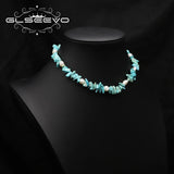 Turquoise Natural Pearls Necklace High Jewelry Fine Jewelry
