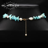 Turquoise Natural Pearls Necklace High Jewelry Fine Jewelry