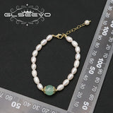 Verdure Natural Freshwater Pearls Adjustable Bracelet