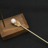 Freshwater Pearls Flowers Hairpins Wedding Accessories