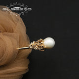 Freshwater Pearls Flowers Hairpins Wedding Accessories