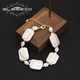 Tahitian Baroque Pearls Adjustable Bracelet Fine Jewelry Bridal
