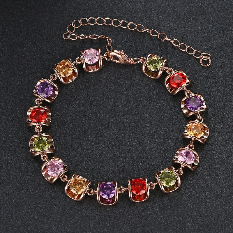 Sall Classic CZ Bracelet for Ladies Dinner Jewelry