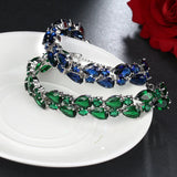 Classic Rose Zirconia Bracelet for Ladies