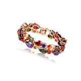 Classic Rose Zirconia Bracelet for Ladies