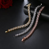 Water Drop Zircon Bracelet for Women