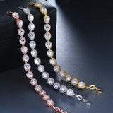 Arrival Classic Water Drop Zirconia Bracelet for Women