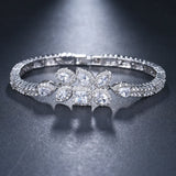 Geometric Zircon Bracelets for Women - Dinner Party Jewelry