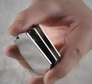 10pcs High Polished Stainless Steel Dog Tag Pendant