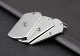 10pcs High Polished Stainless Steel Dog Tag Pendant