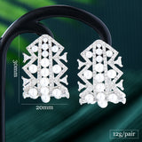 GODK Royal Pearl Earrings Wedding Party Bridal Jewelry