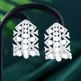 GODK Royal Pearl Earrings Wedding Party Bridal Jewelry