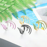 Angel Wing Statement Stacks Rings for Women Cubic Zircon Beads Ring