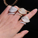 LILY Flower Statement Ring for Women