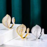 LILY Flower Statement Ring for Women