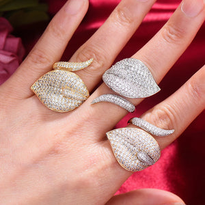 LILY Flower Statement Ring for Women