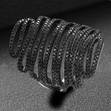 Charm Statement Ring for Women Cubic Zircon Finger Rings