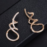 38mm Zirconia Naija Wedding Earring Jewelry