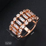 Eternity Tennis Stackable Rings For Women Wedding Engagement