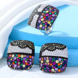 Clouds Life Tree CZ Stacks Rings Beach Jewelry