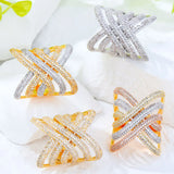 Bohemian Beach CZ Statement Ring for Women