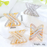 Bohemian Beach CZ Statement Ring for Women
