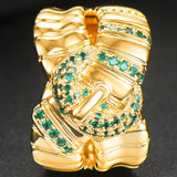 Zirconia Statement Rings for Women - Engagement Party Jewelry