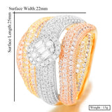 Zirconia Stone Statement Ring for Women