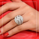 Zirconia Stones Statement Rings for Women