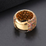 CZ Wedding Rings for Women Bridal Jewelry Engagement Accessories