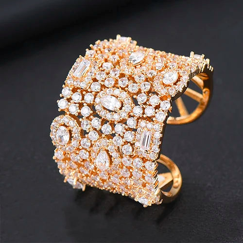 CZ Wedding Rings Bridal Engagement Jewelry