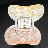 Princess Crown Zirconia Rings for Women