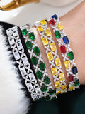Saudi Arabia Bangle Ring Set Jewelry Sets For Women Wedding Engagement