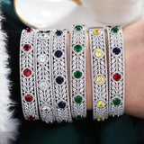 Saudi Arabia Bangle Ring Set Jewelry Sets For Women Wedding Engagement