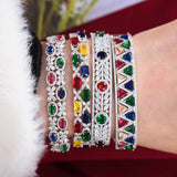 Saudi Arabia Bangle Ring Set Jewelry Sets For Women Wedding Engagement