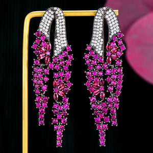 Drop Earrings Indian Dubai Bridal Jewelry Gift