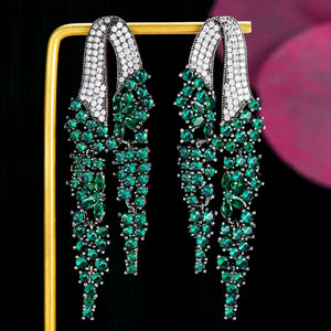 Drop Earrings Indian Dubai Bridal Jewelry Gift