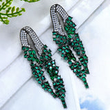 Drop Earrings Indian Dubai Bridal Jewelry Gift