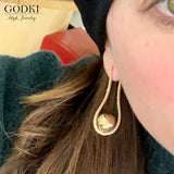 Disco Ball Hoop Earrings Wedding Party Bridal Jewelry